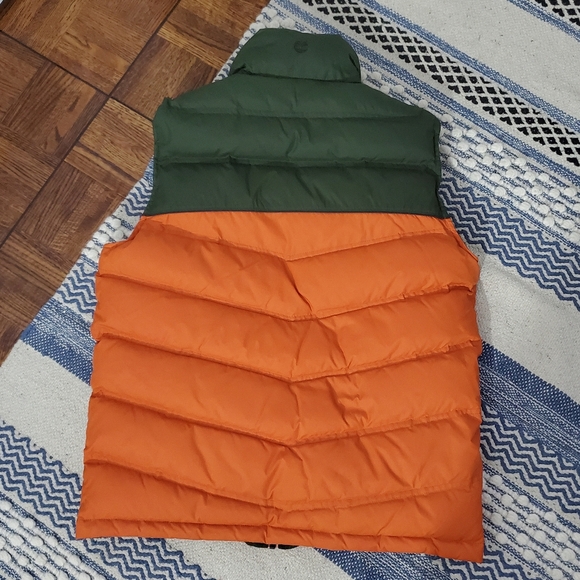 TIMBERLAND Reversible Puffer Color Block Utility Retreat Vest - Picture 2 of 16